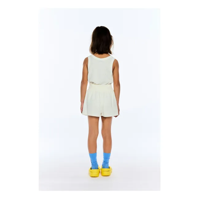 Frog tank top | Ecru