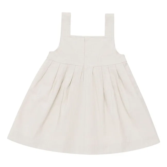 Harpar Linen Dress | Pale Pink