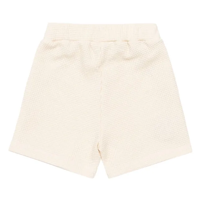Short Gaufré Petar | Ivoire