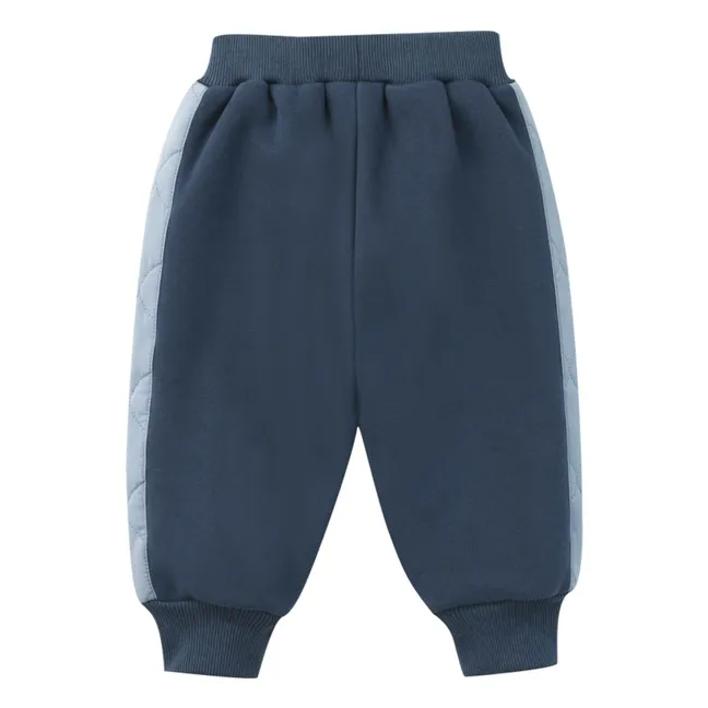 Noorien Bi-Material Jogger | Dark Blue