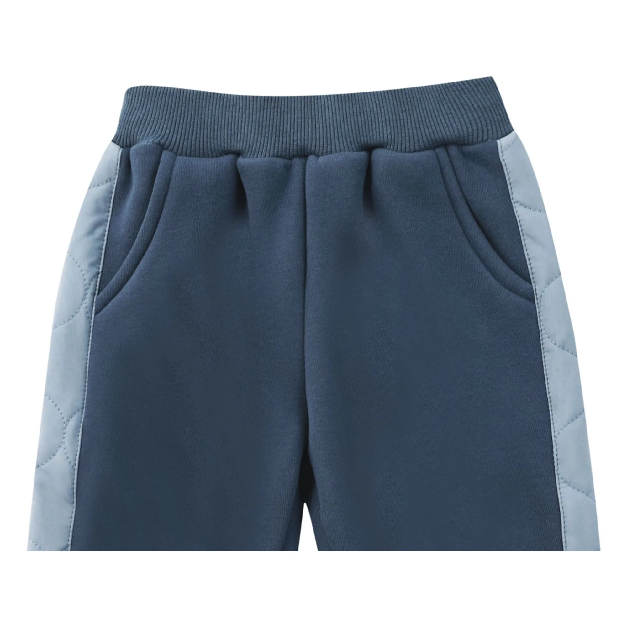 Jogger Bi-Matière Noorien | Bleu foncé- Image produit n°3