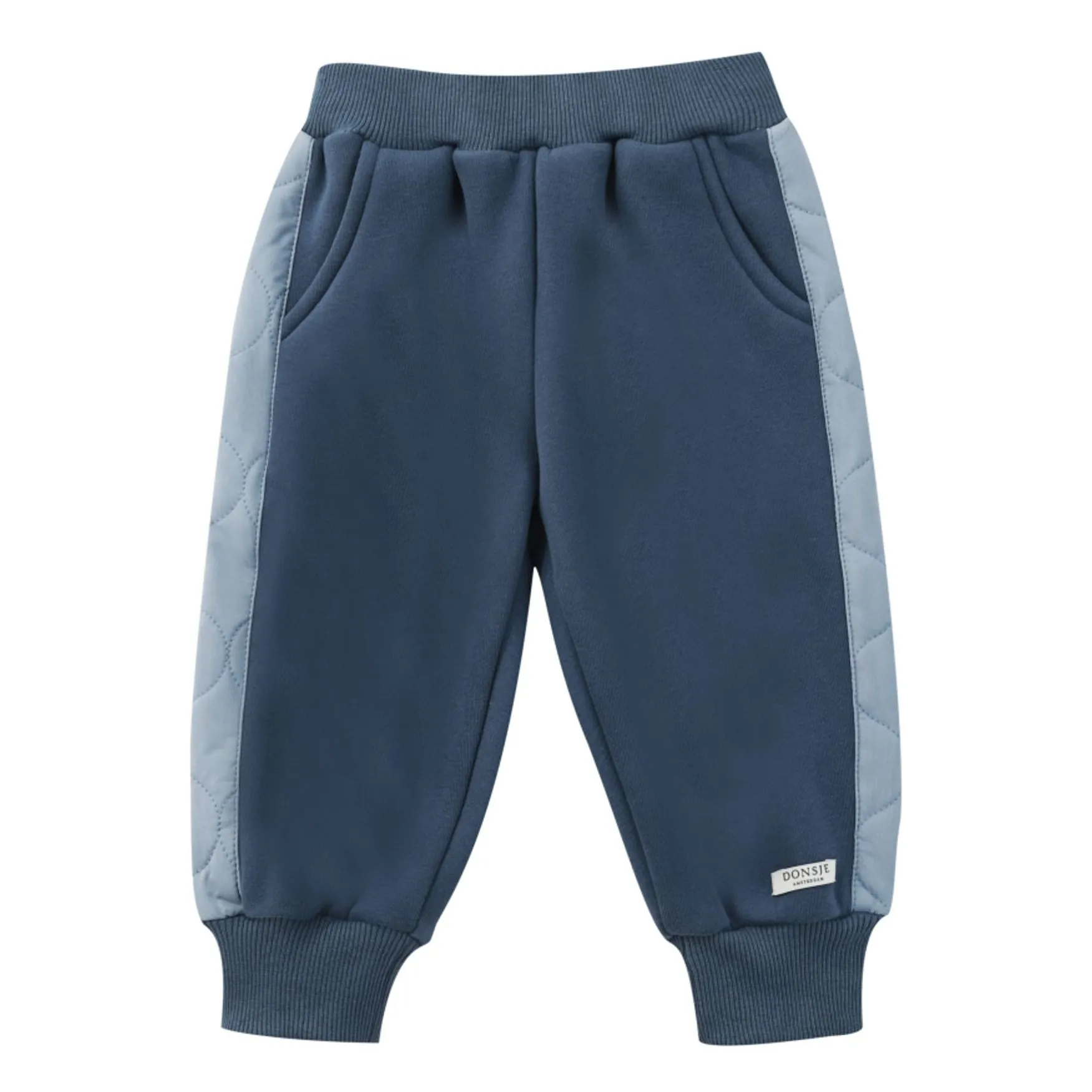 Jogger Bi-Matière Noorien | Bleu foncé- Image produit n°0