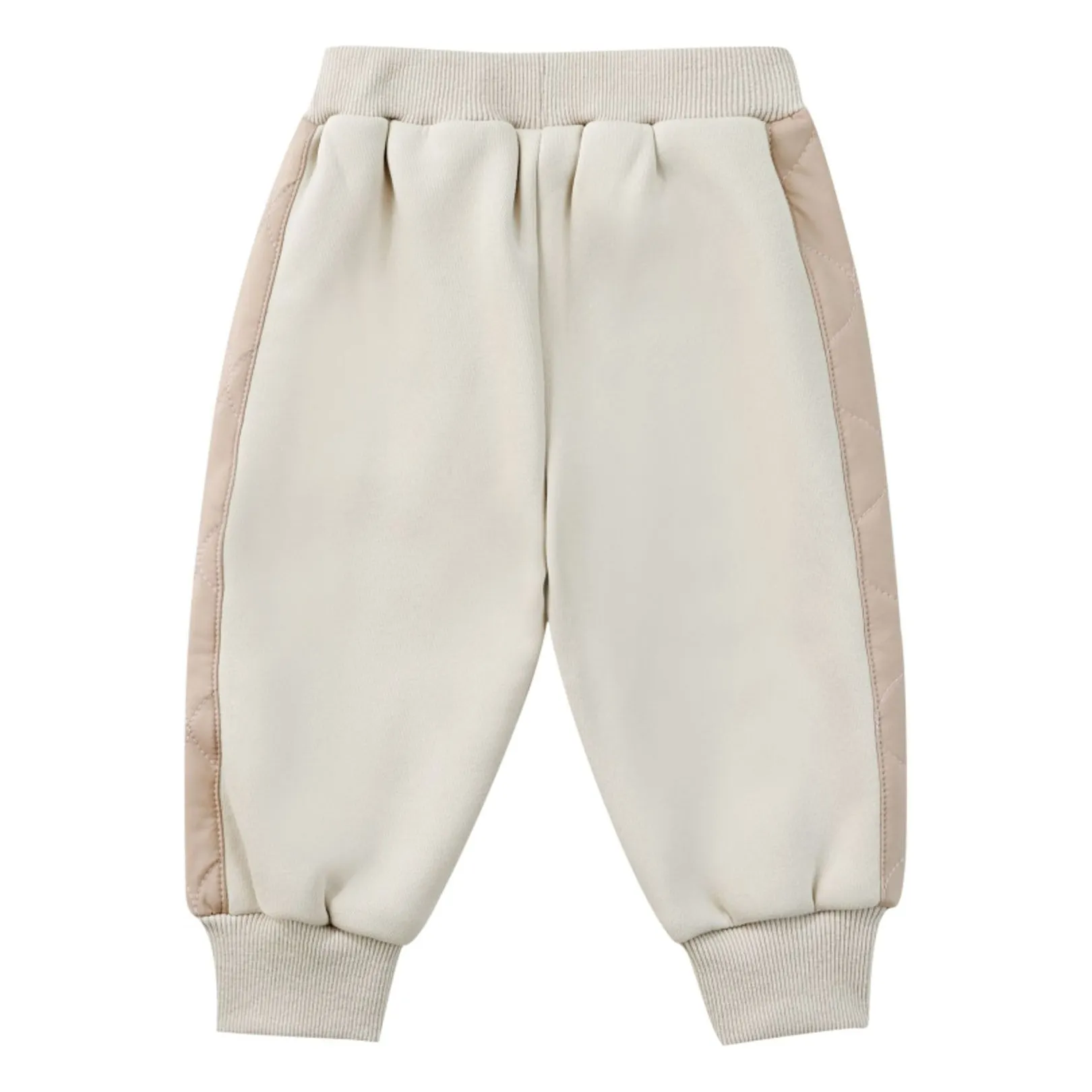 Jogger Bi-Matière Noorien | Ecru- Image produit n°5