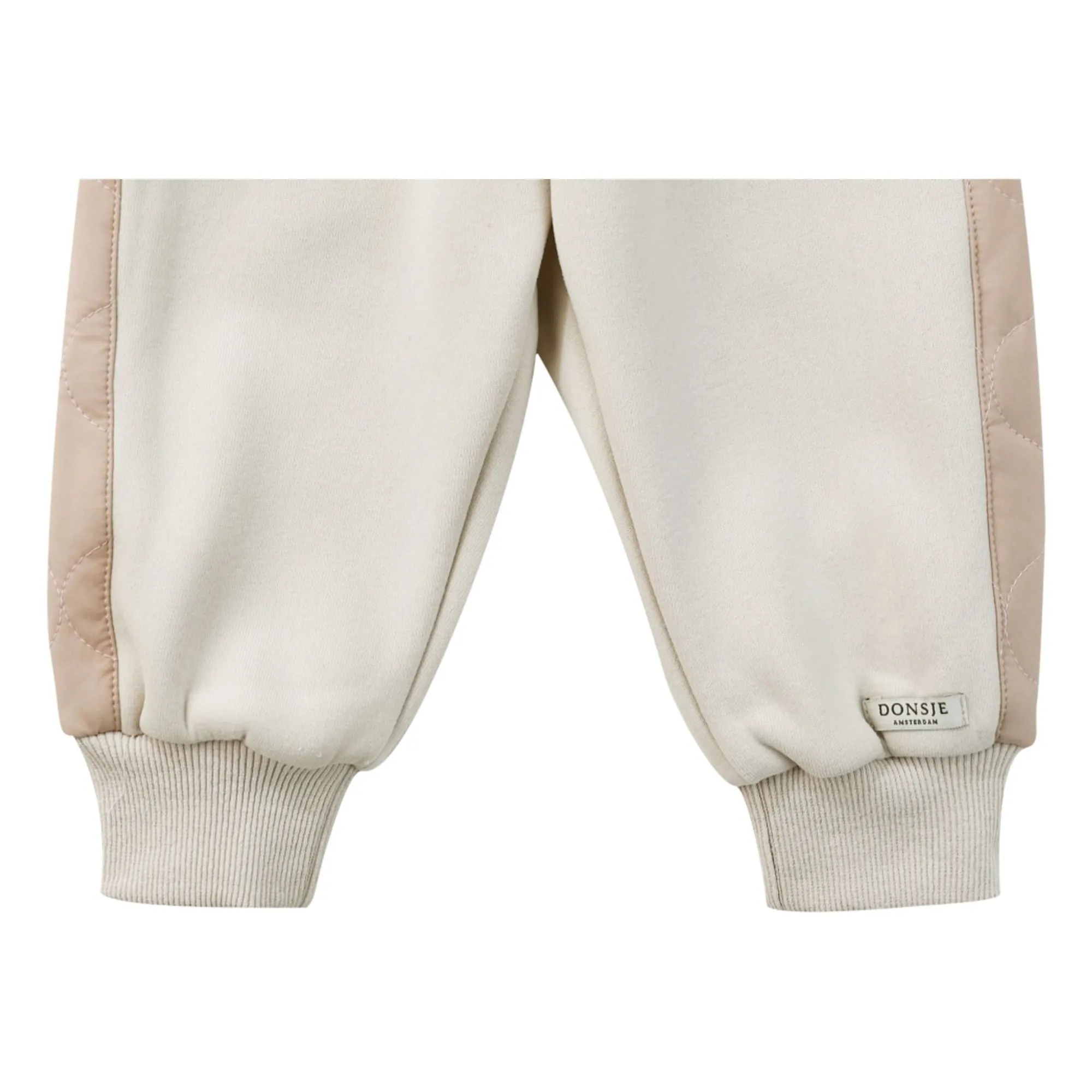 Jogger Bi-Matière Noorien | Ecru- Image produit n°4