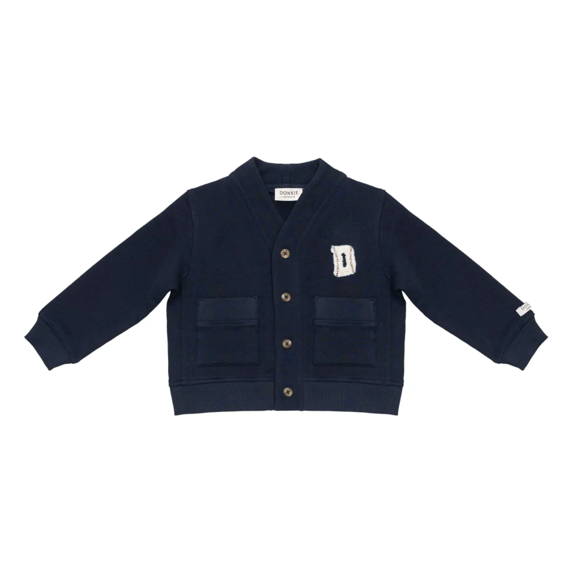 Cardigan Poches Maukie | Bleu marine- Image produit n°0