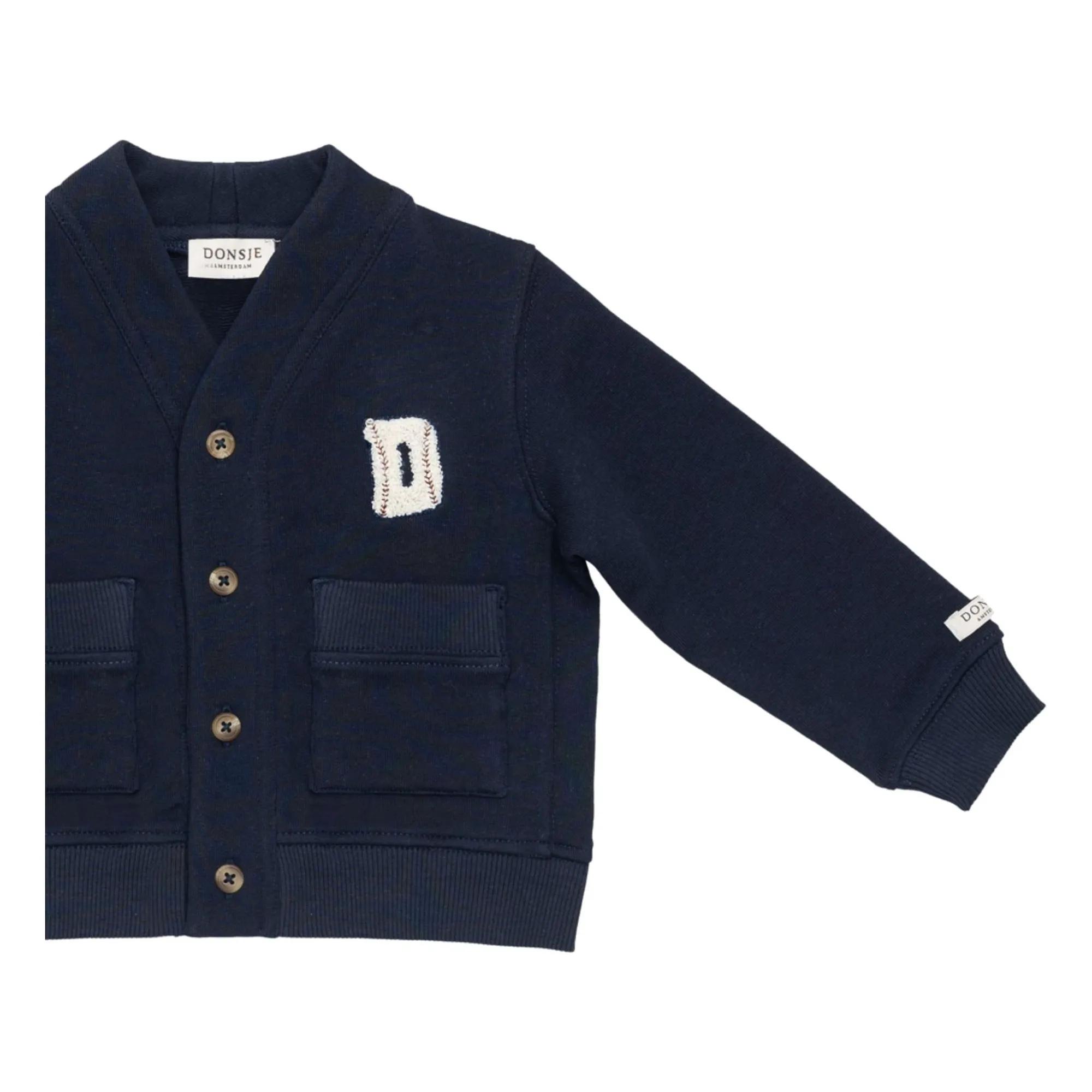 Cardigan Poches Maukie | Bleu marine- Image produit n°3