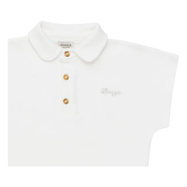 Top Col Claudine Ivelle | Blanc