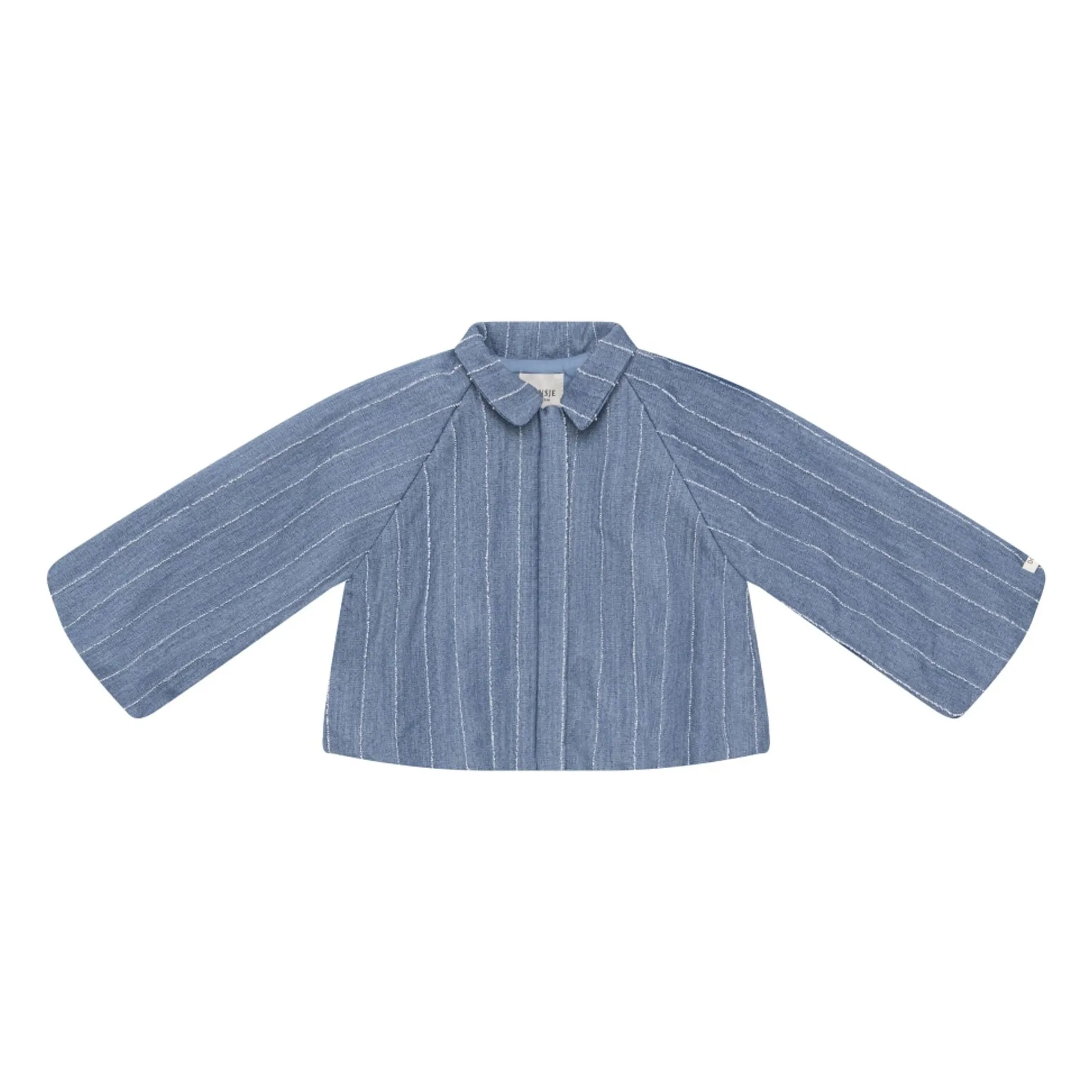Donsje Denim Blue Cyran Stripe Jacket