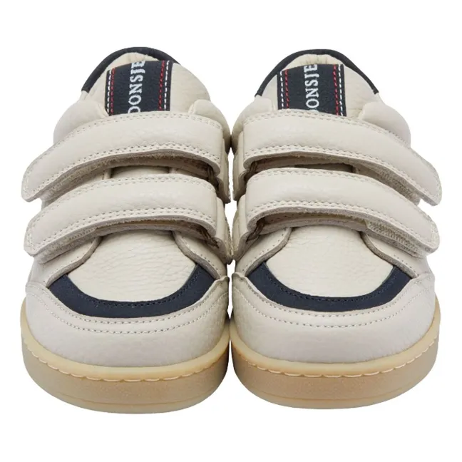 Baskets Double Scratchs Ronan | Blanc