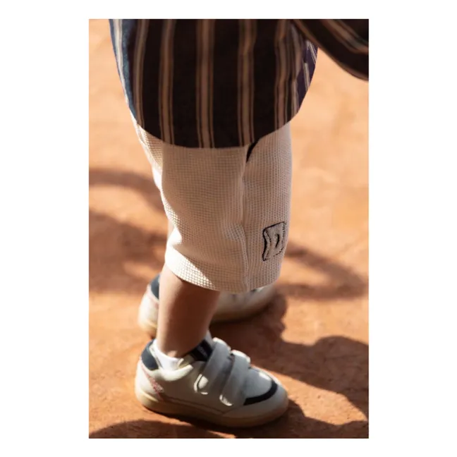Short Gaufré Petar | Ivoire