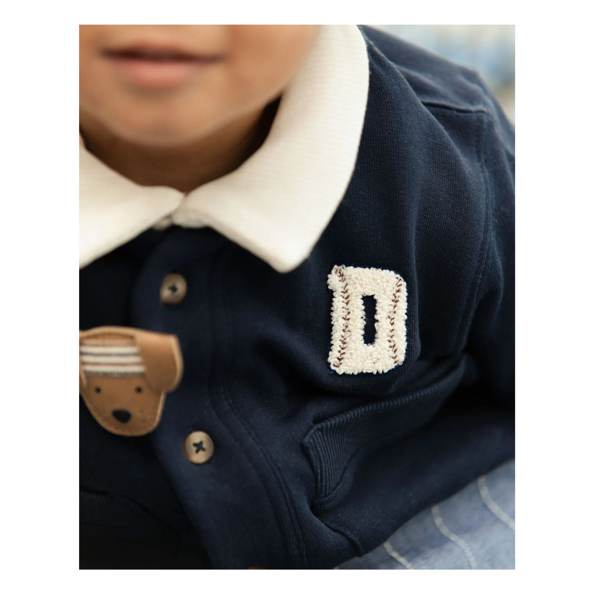 Cardigan Poches Maukie | Bleu marine- Image produit n°2