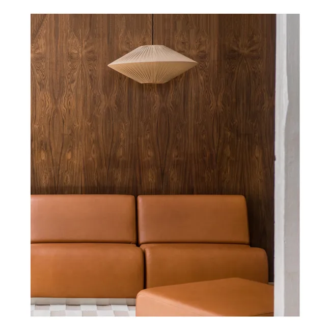 Suspension Brera en coton plissé – Version EU (220 V) | Sable