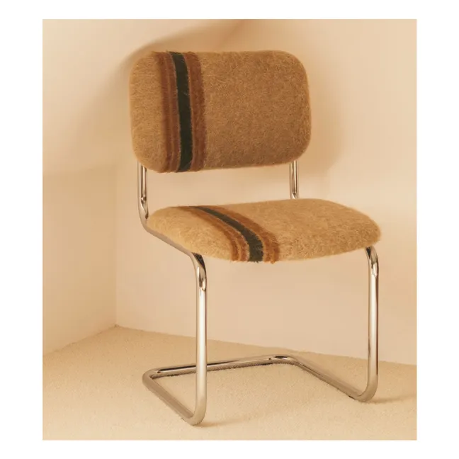 ChaiseClassica en mohair à rayures | Marron