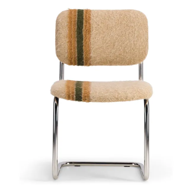ChaiseClassica en mohair à rayures | Marron