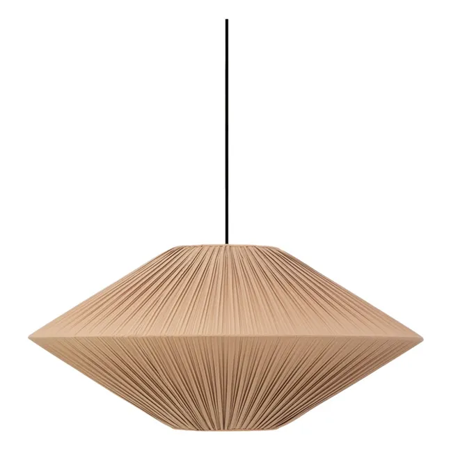 Suspension Brera en coton plissé – Version EU (220 V) | Sable