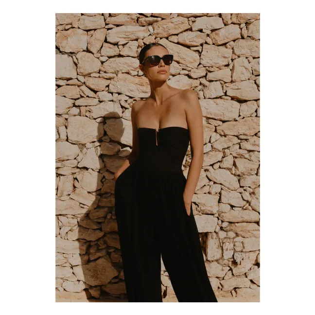 Maillot Une Pièce Le Loop Metal | Noir