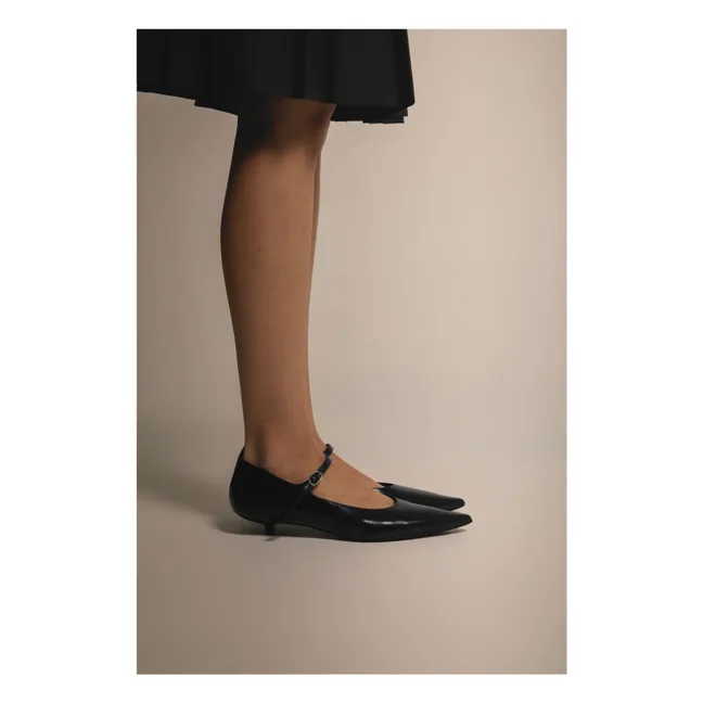 Mary Jane Paloma Cuir | Noir