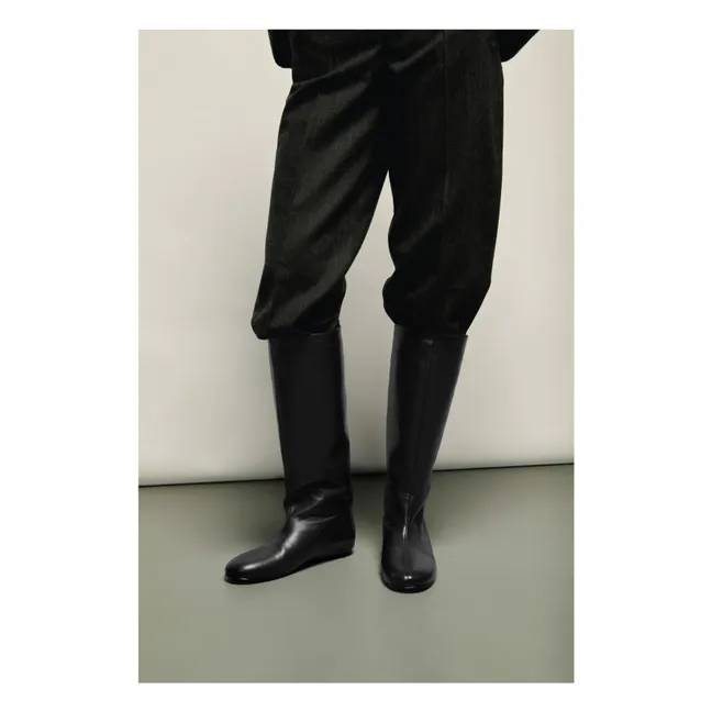 Bottes Juno Cuir | Noir