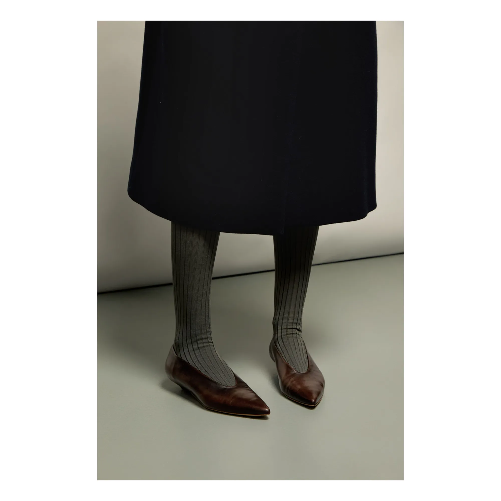Slingback Freya Cuir | Marron- Image produit n°6