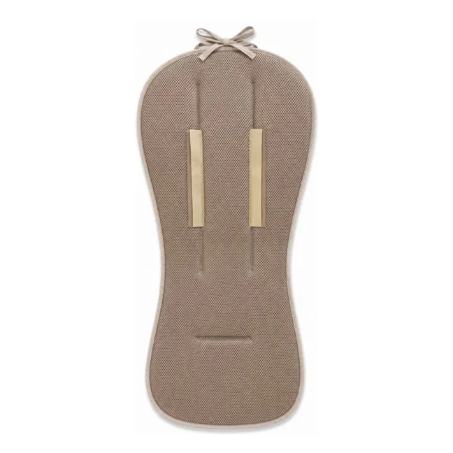 Coussin pour pousette compacte Cœurs | Ecru