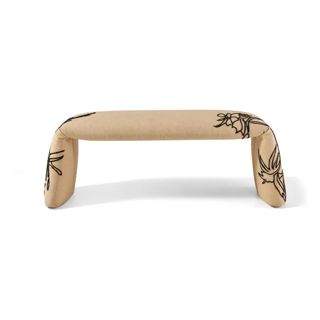 Banc Folded Flowers, Estudi Manel Molina | Beige