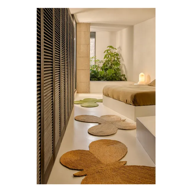 Tapis en jute Butterfly, Lucia Eames