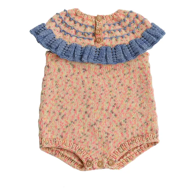 Barboteuse Dove Laine Mérinos | Rose