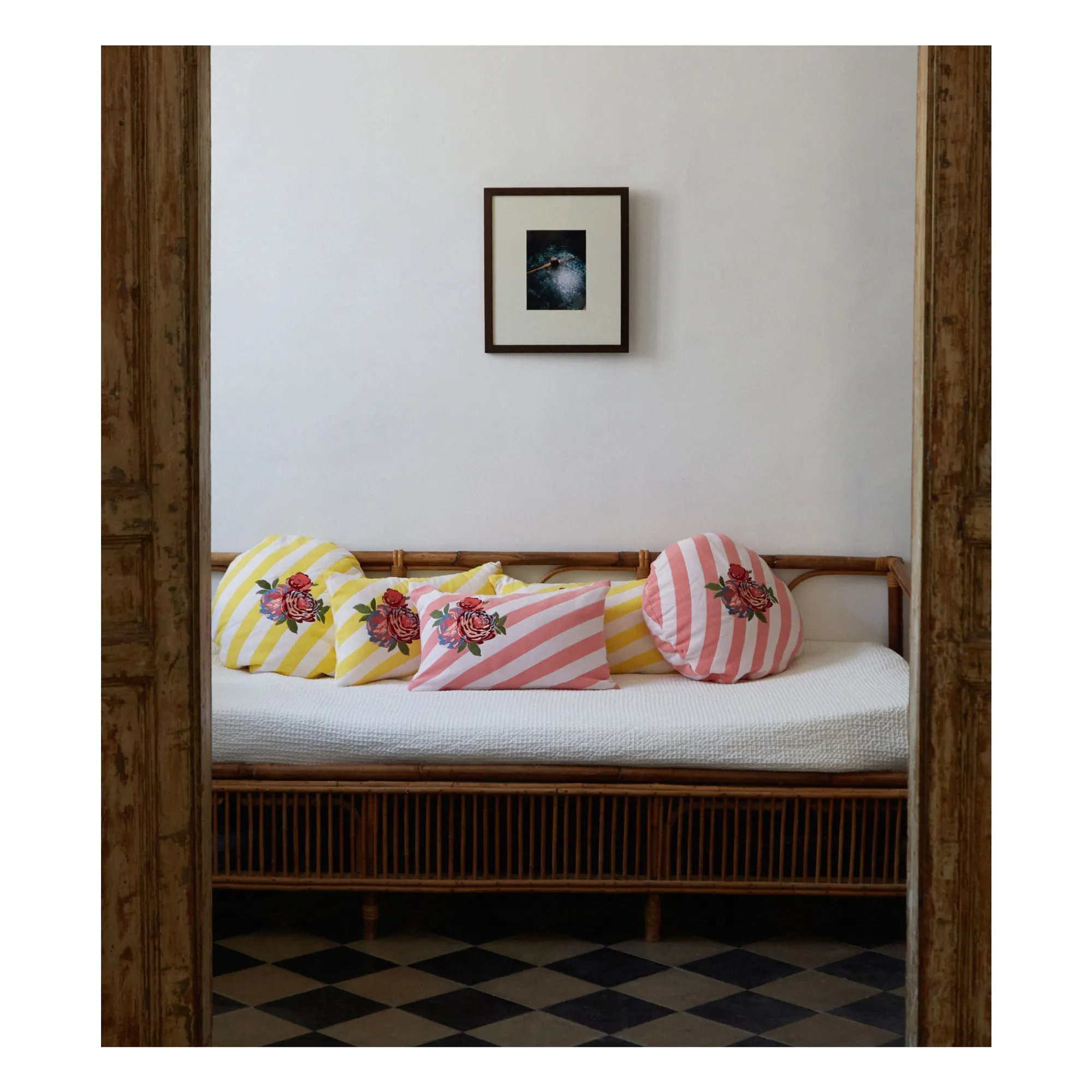 Coussin Bomboloni, Lisa Corti x The Socialite Family  | Rose- Image produit n°3