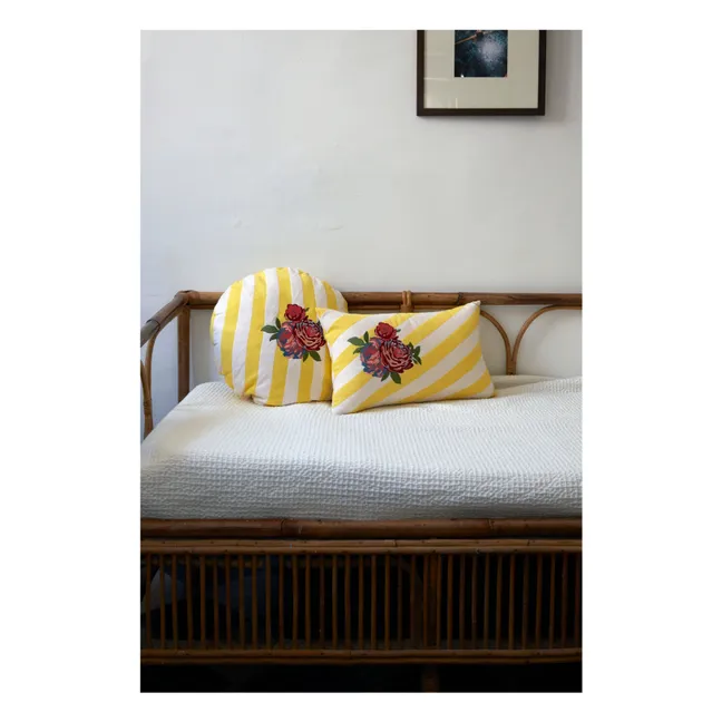 Coussin Carino, Lisa Corti x The Socialite Family  | Jaune