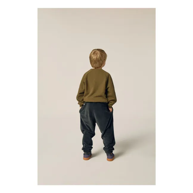 Jogger Velours | Gris anthracite