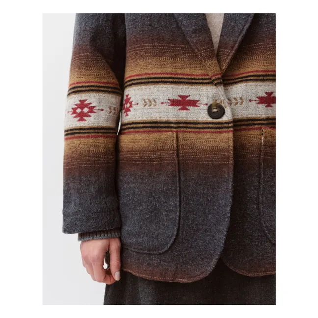 Veste Virato Laine | Gris anthracite