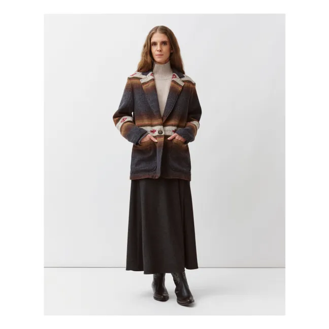 Veste Virato Laine | Gris anthracite
