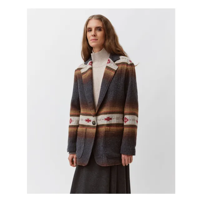 Veste Virato Laine | Gris anthracite