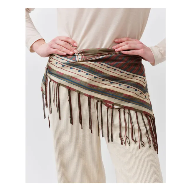 Foulard Fareo Soie | Prune