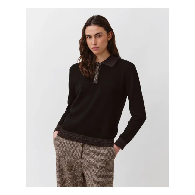 Pull Polco Laine | Noir