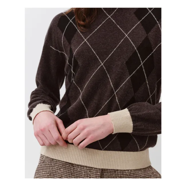 Pull Pasmeo Laine | Chocolat