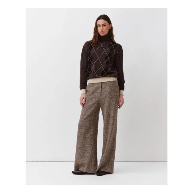 Pull Pasmeo Laine | Chocolat