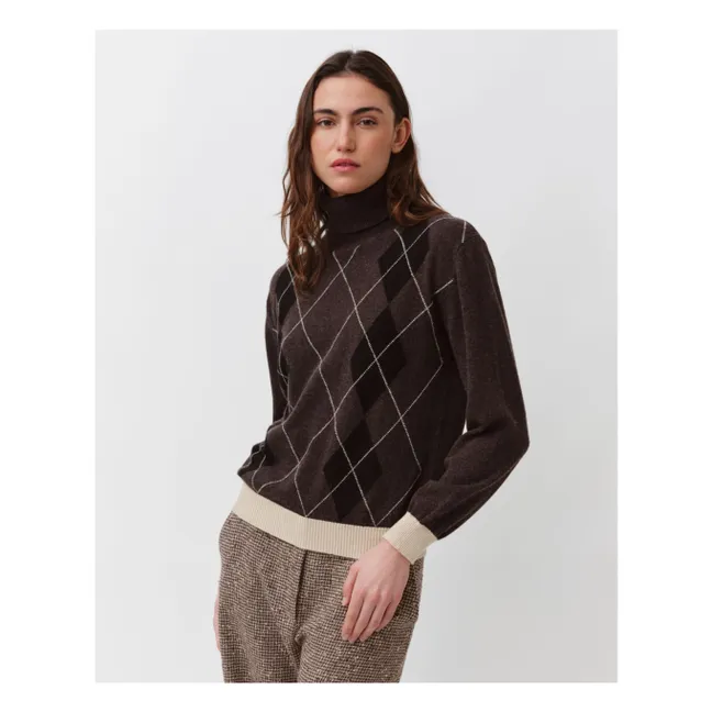 Pull Pasmeo Laine | Chocolat