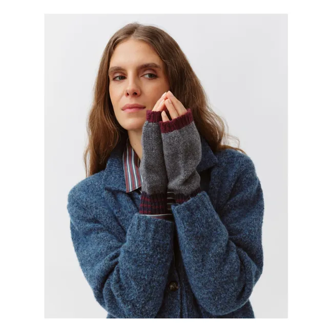 Mitaines Miteo Laine Mérinos | Gris