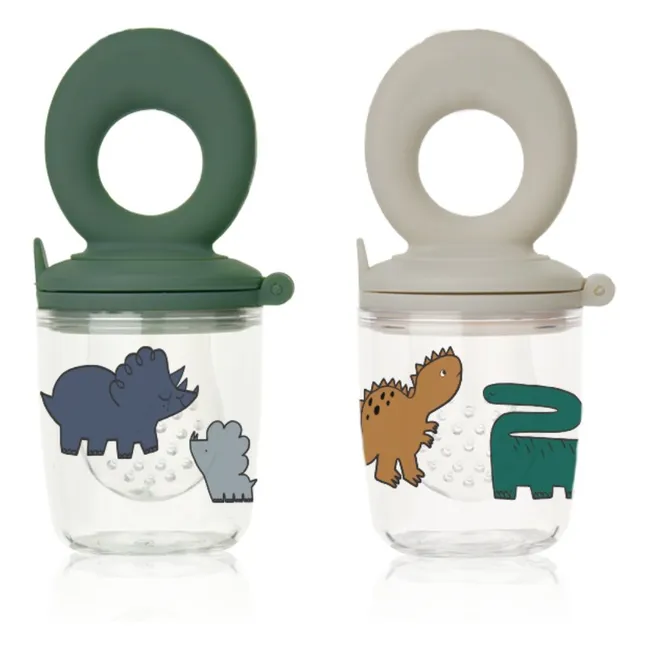 Miranda nibbling teats - Set of 2 | Mist