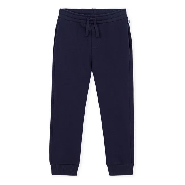 Jogger Uni Molleton | Bleu marine