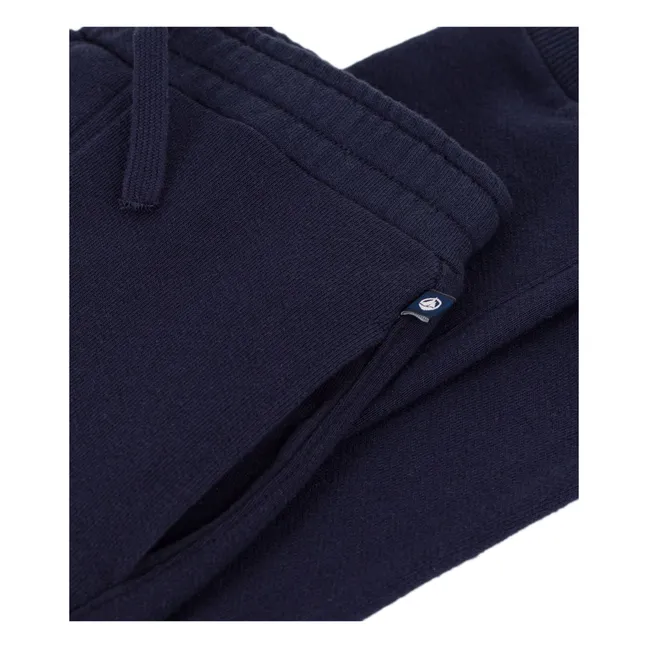 Jogger Uni Molleton | Bleu marine
