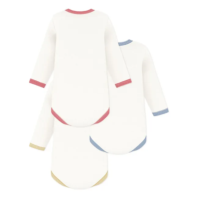 Set of 3 Organic Cotton Animal Bodies | White