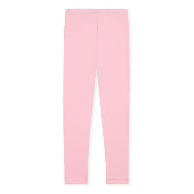 Organic cotton leggings | Pink