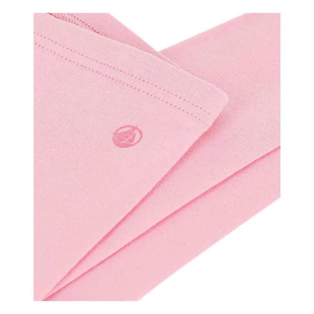 Legging Uni Coton Bio | Rose