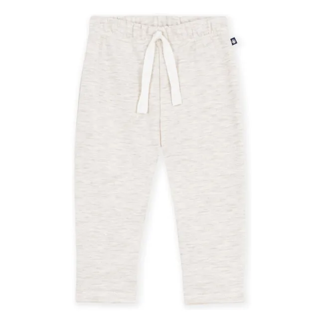 Pantalon Uni | Beige chiné