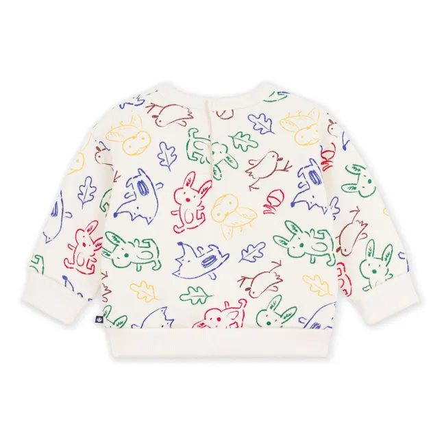 Sweat Animals Baby Organic Cotton | Ecru
