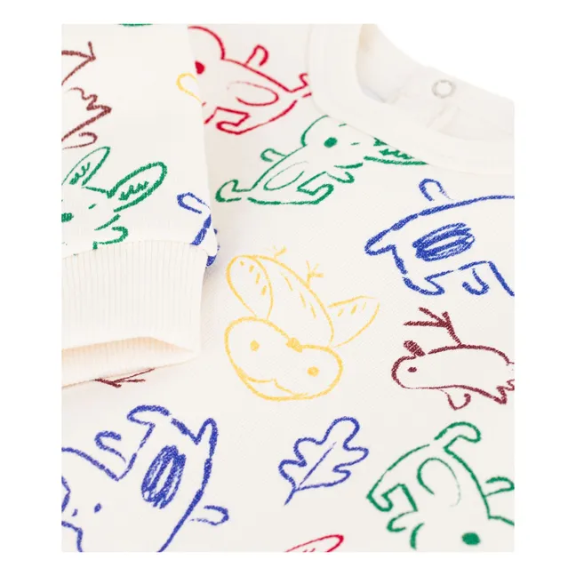 Sweat Animals Baby Organic Cotton | Ecru