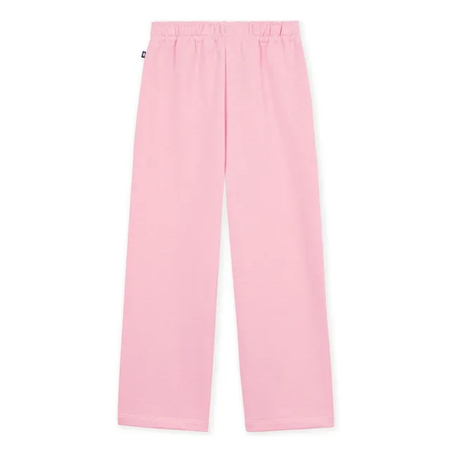 Organic Cotton Straight Jogger | Pink
