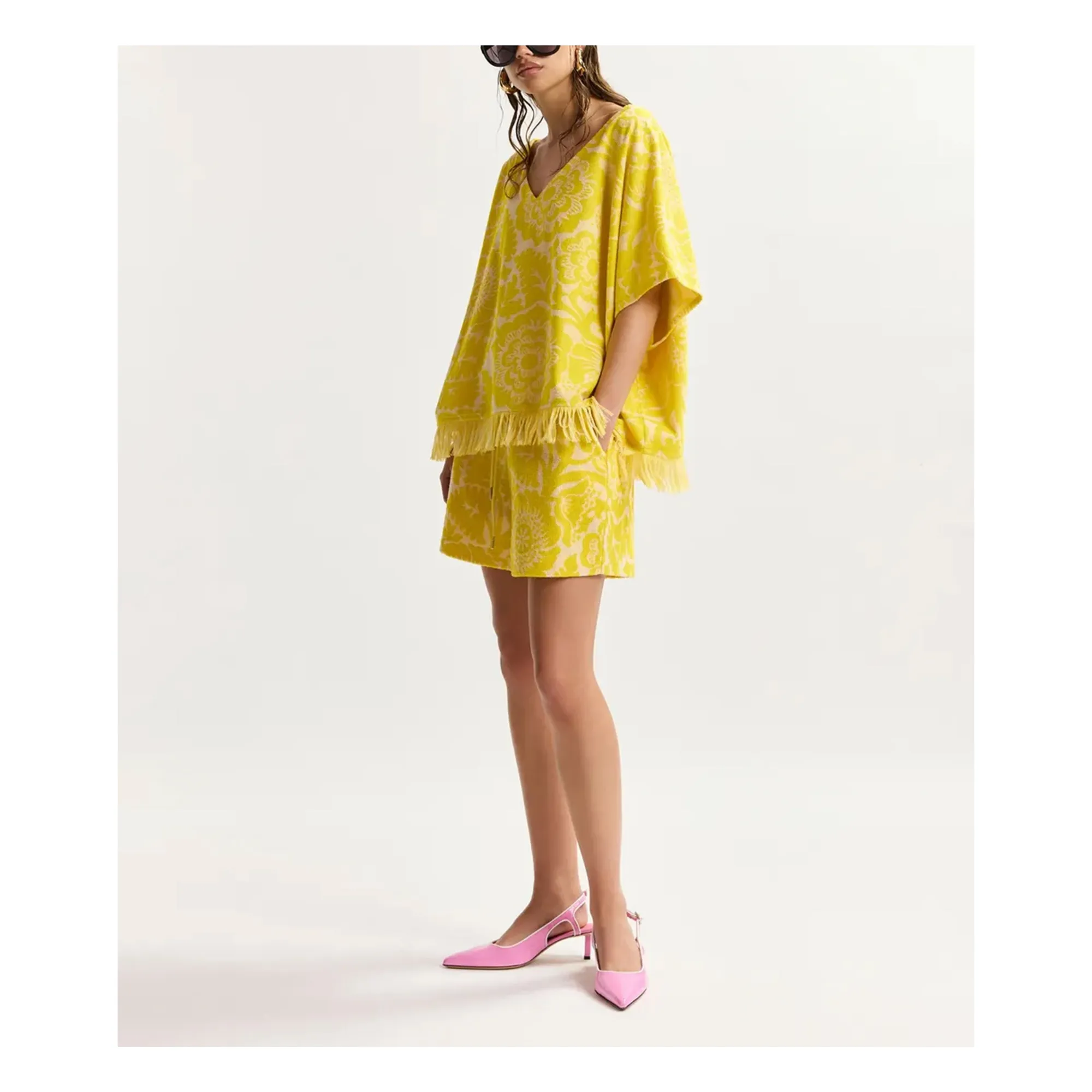 Top Jorlando Eponge | Jaune citron- Image produit n°3